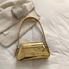 Bag Fashion Women's Bag New 2025 Korean Version Fashion Glossy Underarm Bag Inside Internet Celebrity Candy Color Small Square Bag