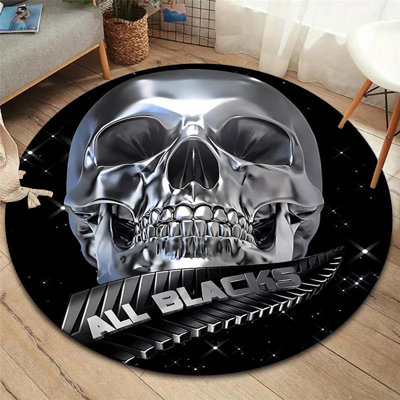 New Zealand Kiwis Round Area Rug,Carpet Rug for Living Room Bedroom Sofa Playroom Decor,Non-slip Floor Mat