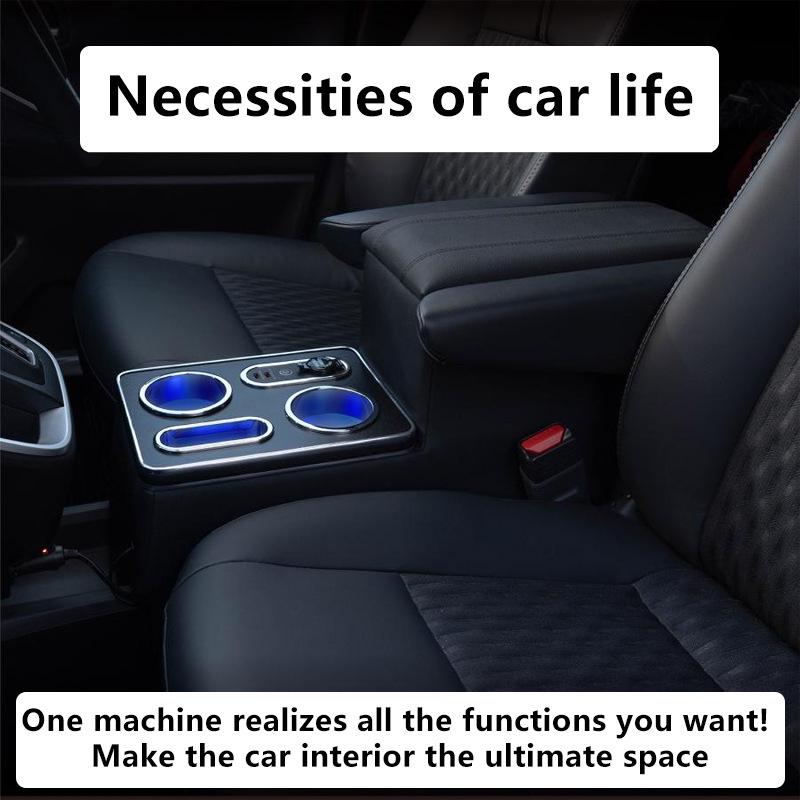 Toyota Noah 90 Series & Voxy 95 Series Multi-functional Armrest & Storage Box for Commercial Vehicles.