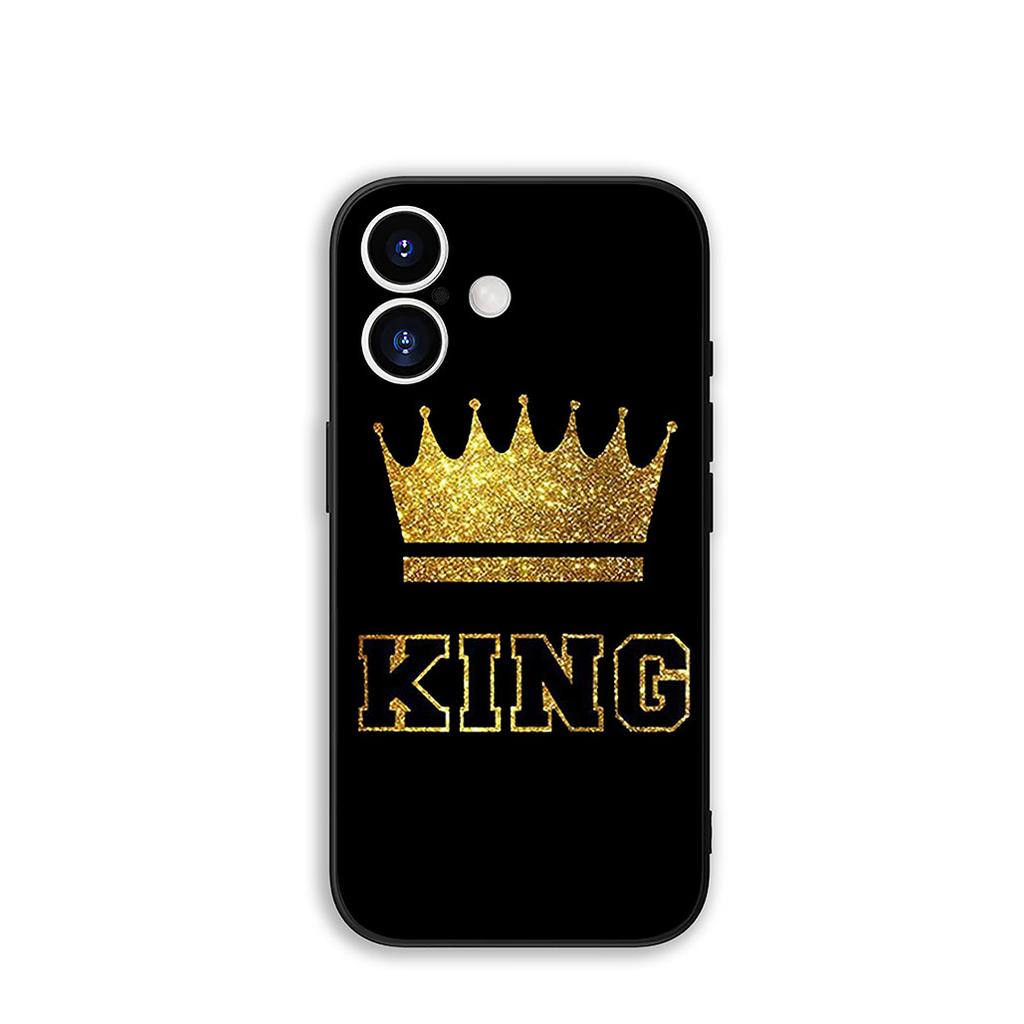 For Apple iPhone 17 16 15 11 Pro XS Max XR 6 7 8 Plus + SE 2020 5 16E Phone Cover Case Queen King Princess