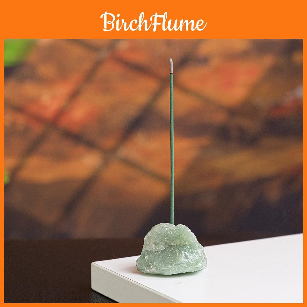 Crystals Stone Buddha Incense Holder With 2mm Holes For Meditation And Gift Giving