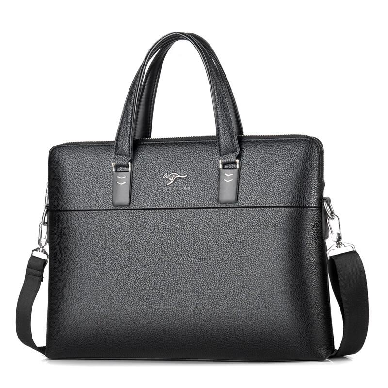 

Men s Faux Leather Business Briefcase
