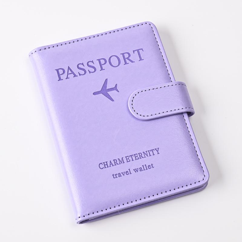RFID Paspoorthoes Paspoorthouder Multifunctionele Paspoort Portemonnee ID Creditcardhouder Reisportemonnee Reisaccessoires