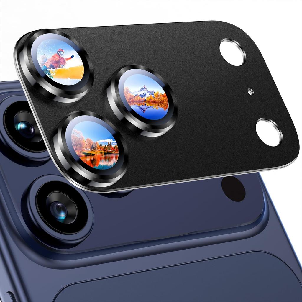 Kosmisches Orange Gehärtetes Glas Kameraobjektivschutz Abdeckung Für iPhone 17 Pro Max Air 17Pro 17Promax iPhone17 iPhoneair Handy Schutz Zubehör
