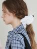 Voor Lace Flower Scrunchie_Large_White
