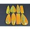 220Cts. Natural Bumble Bee Jasper Mix Cabochon Loose Gemstone 07Pcs Lot C-2259