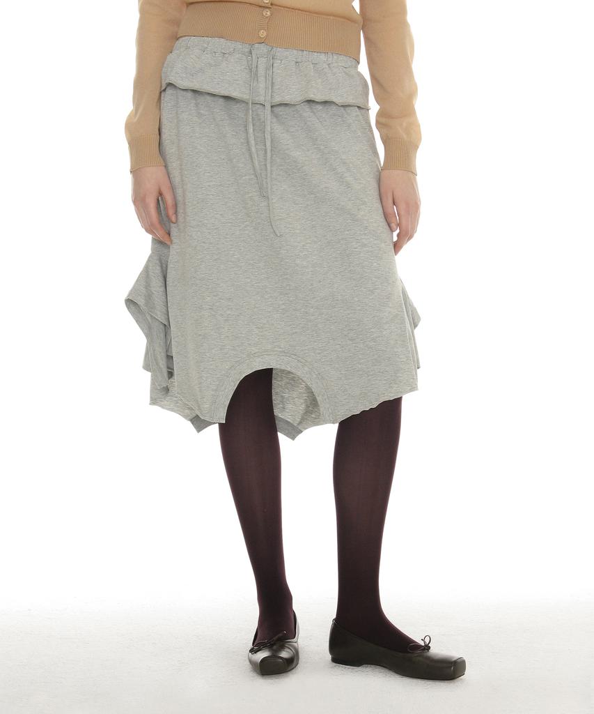 Partimento Woman Reverse T-Shirt Midi Skirt_Melange