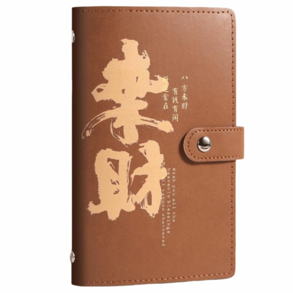 Large Capacity Binder Cash Organizer Waterproof Savings Challenge Binder  Cash Storage