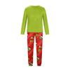 Christmas Prints Family Matching Long Sleeve Tops+Pants Set Family Matching Sets