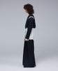 Meuameu Signature Unbalance Pin Tuck Flare Slacks