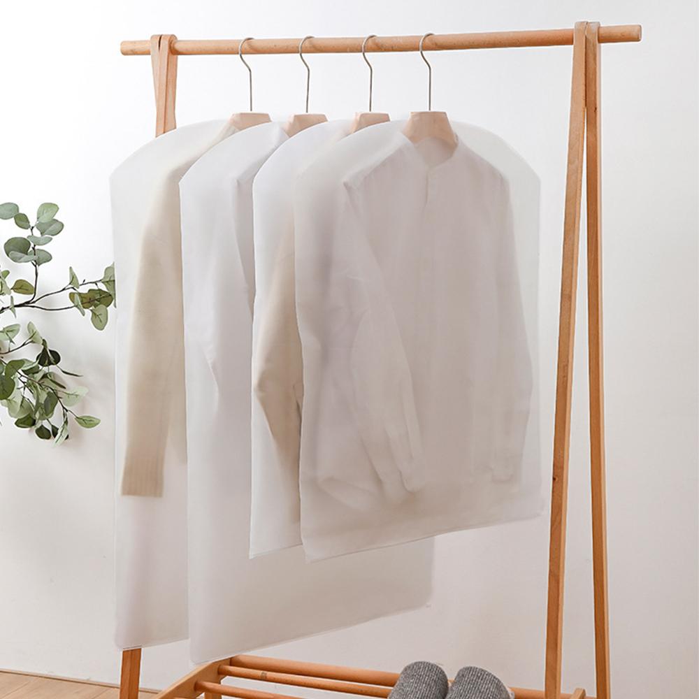 Semi-transparent Garment Dust Cover, Washable Suit Dust Bag, Hanging Clothes Protector for Wardrobe
