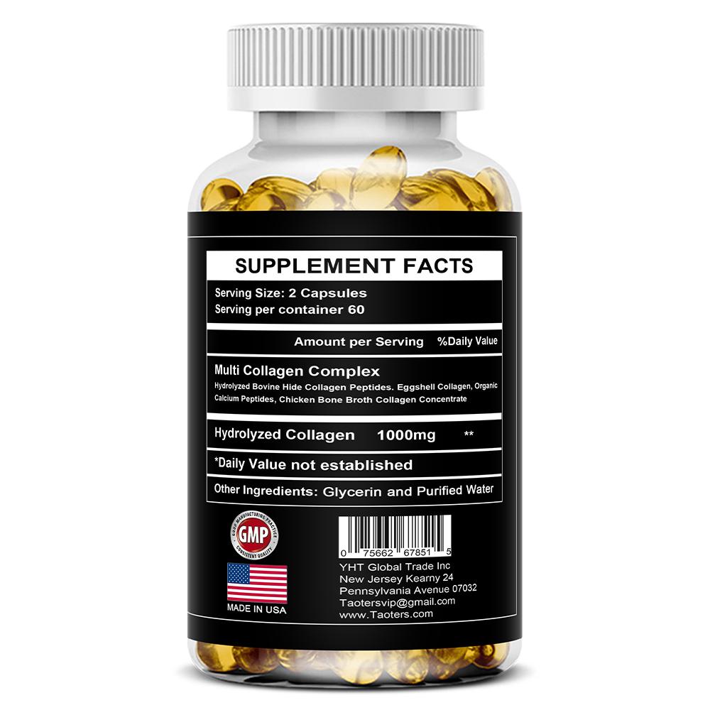 Kolagen I/II/III/X 1000 mg 120 kapslí Doplněk stravy