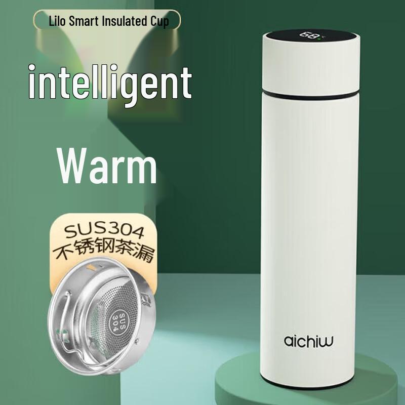 Aichiwo Smart Temperature Display Thermos Bottle 450ml