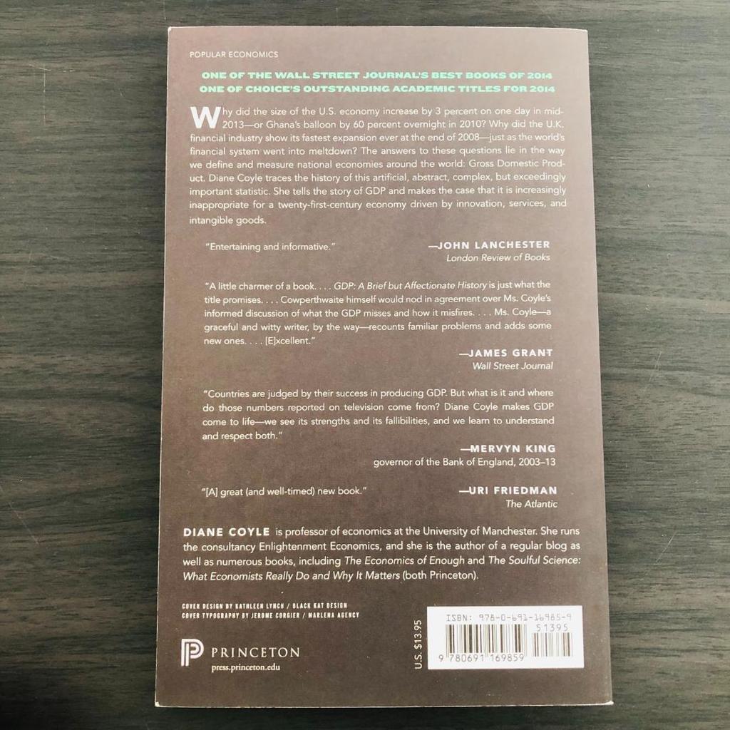 [USED] GDP: A Brief but Affectionate History