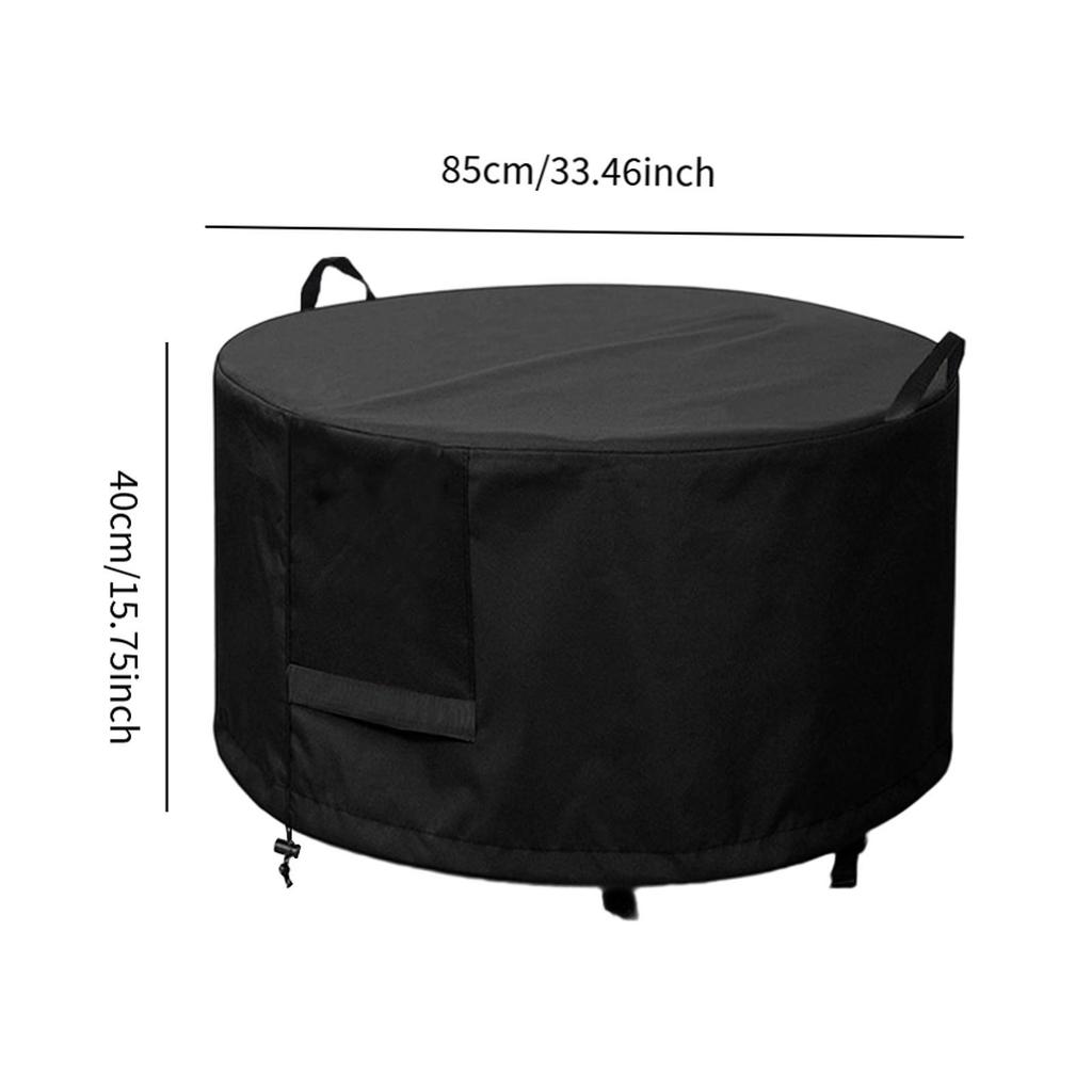 Cover with Handle, Weatherproof Outdoor Oxford Cloth Fire for Patio, Garden And Outdoors.