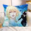 The Mermaid Has Fallen Baichu Xiaobai Lanbo Animation Peripheral Pillow Pillow Pillow Bedside Sofa Sitting Cushion