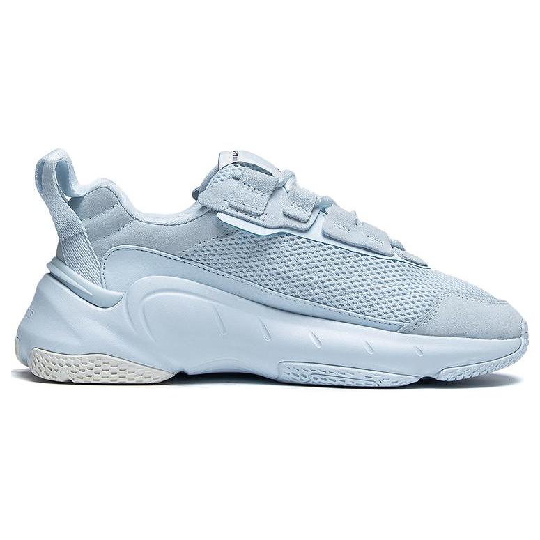 New LiNing Nebula 2K Anti Slip Wear Resistant Low Top Sports Casual Shoes Women's Clear Sky Blue AGCT078-2