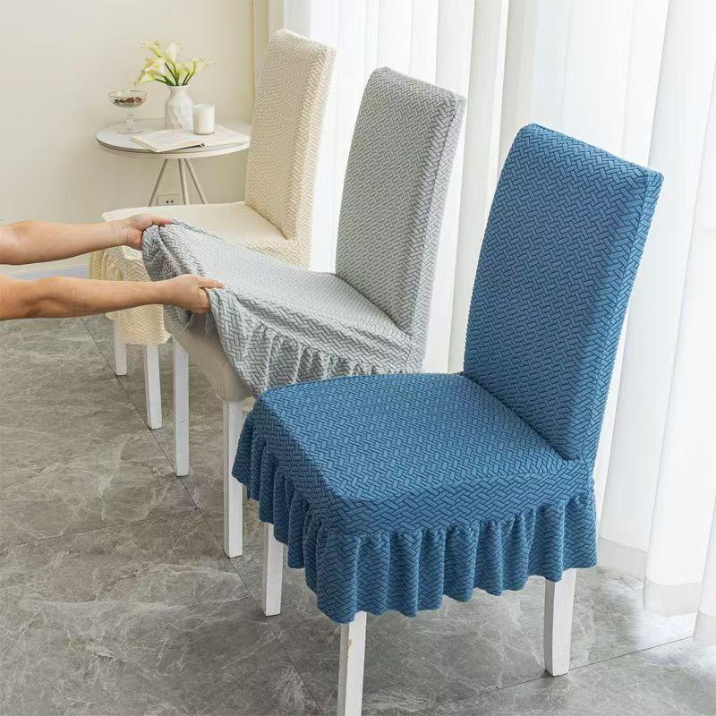 Pokrowiec na krzesło, Elastyczna poduszka, Zintegrowane oparcie, Uniwersalny stołek, Uniwersalny pakiet na cztery pory roku, Siedzisko stołowe, Zestaw poduszek na krzesła domowe