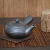 Suzuki Banko Ware 330ml for Black Made In Teapot, 1.5-inch, Approx. Capacity, 1-2 People, Yogan, Japan, 0977-5480