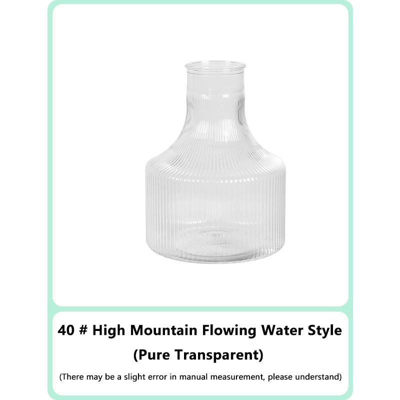 Hydroponic Flower Pot Home Vase Decoration Transparent Plastic Soilless Pot Green Pot Home Decoration