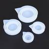 Silicone Measuring Folding Cup Tool for Epoxy Casting Resin Mold DIY Split Cup