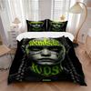 3Pcs Wednesday Bedding Set Soft Fabric Duvet Cover Pillowcases Home Christmas Xmas Halloween Gift 1 Duvet Cover 2 Pillowcase N1159
