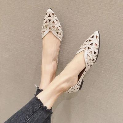 Damen Ballerinas Schuhe im koreanischen Stil für Damen Spitzschuh Lässig Beau Today Neueste im Angebot Hohe Qualität Mode Stilvoll Urlaub