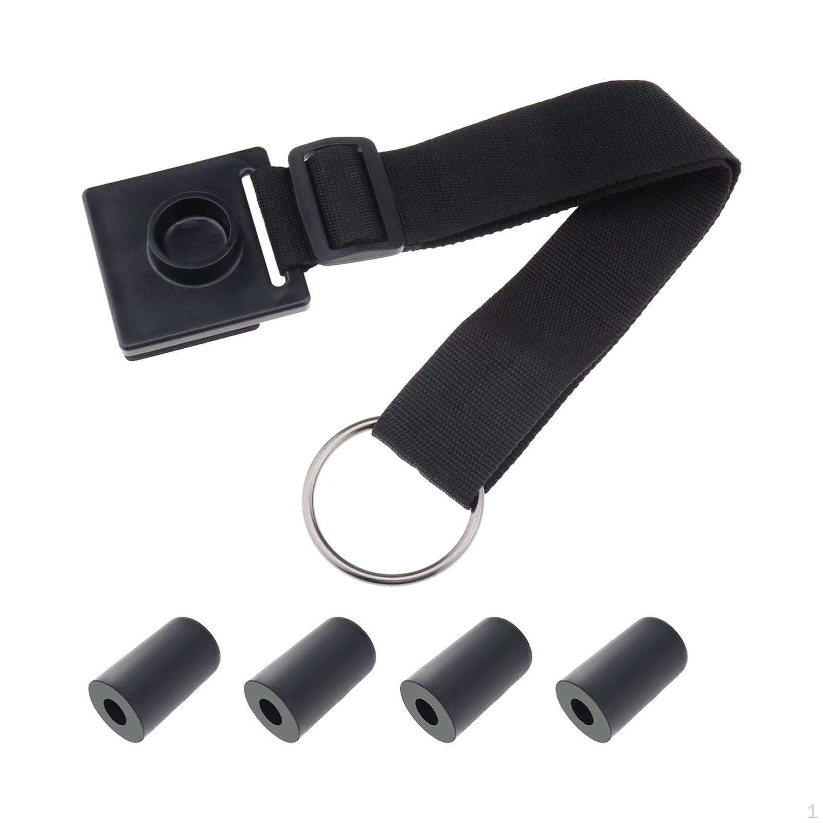 Adjustable Cello Non Slip Mat Belt Rubber End Pin Stopper Holder Anchor 5 Pieces