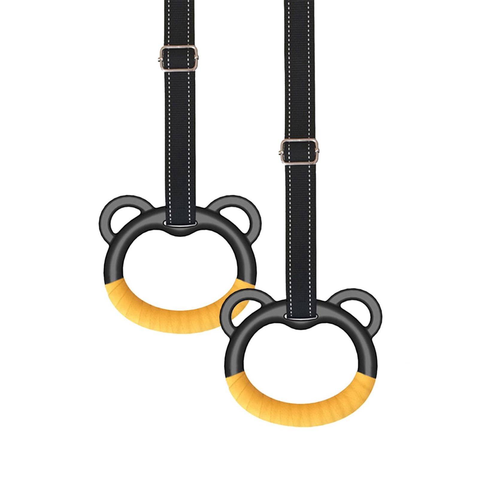 

2 шт. Детское регулируемое кольцо для силовых тренировок, спортивное тренировочное кольцо для подтягиваний One Size