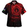 Harajuku Summer New 3D New Caledonia Flag Printing Shirts Nouvelle-Calédonie Emblem Graphic Short Shirts Men Fashion Clothes Top
