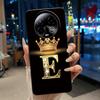Black Case For BLU Bold K50 Soft Silicone Shockproof Protective Casing For BLU Bold K50 New Luxurious Crown Letter Back Cover