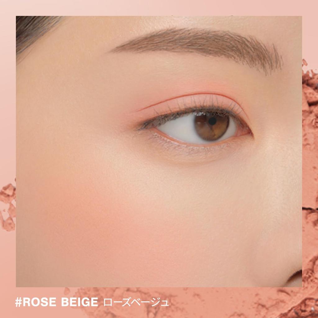 3CE Face Blush Rose Beige Cheek Powder Korean Cosmetics