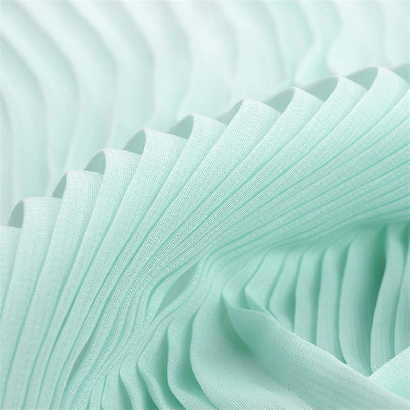 Şifon Georgette Pileli Kumaş El Sanatları Malzemesi Yazlık Elbise Gömlek Kumaş El Sanatları Kendin Yap 100x150CM