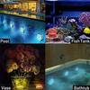 Updated IP68 Submersible Lights RGB Underwater Pool Lights with RF Remote Magnet Suction Cups Night Lamp for Pond Pool Aquarium
