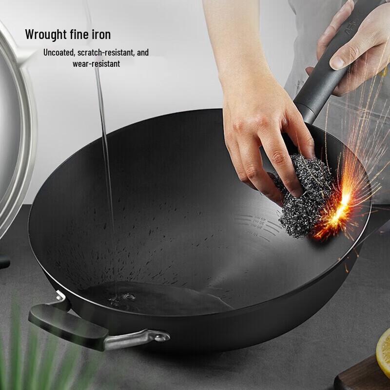ASD Rust-Proof Cyclone Cast Iron Wok