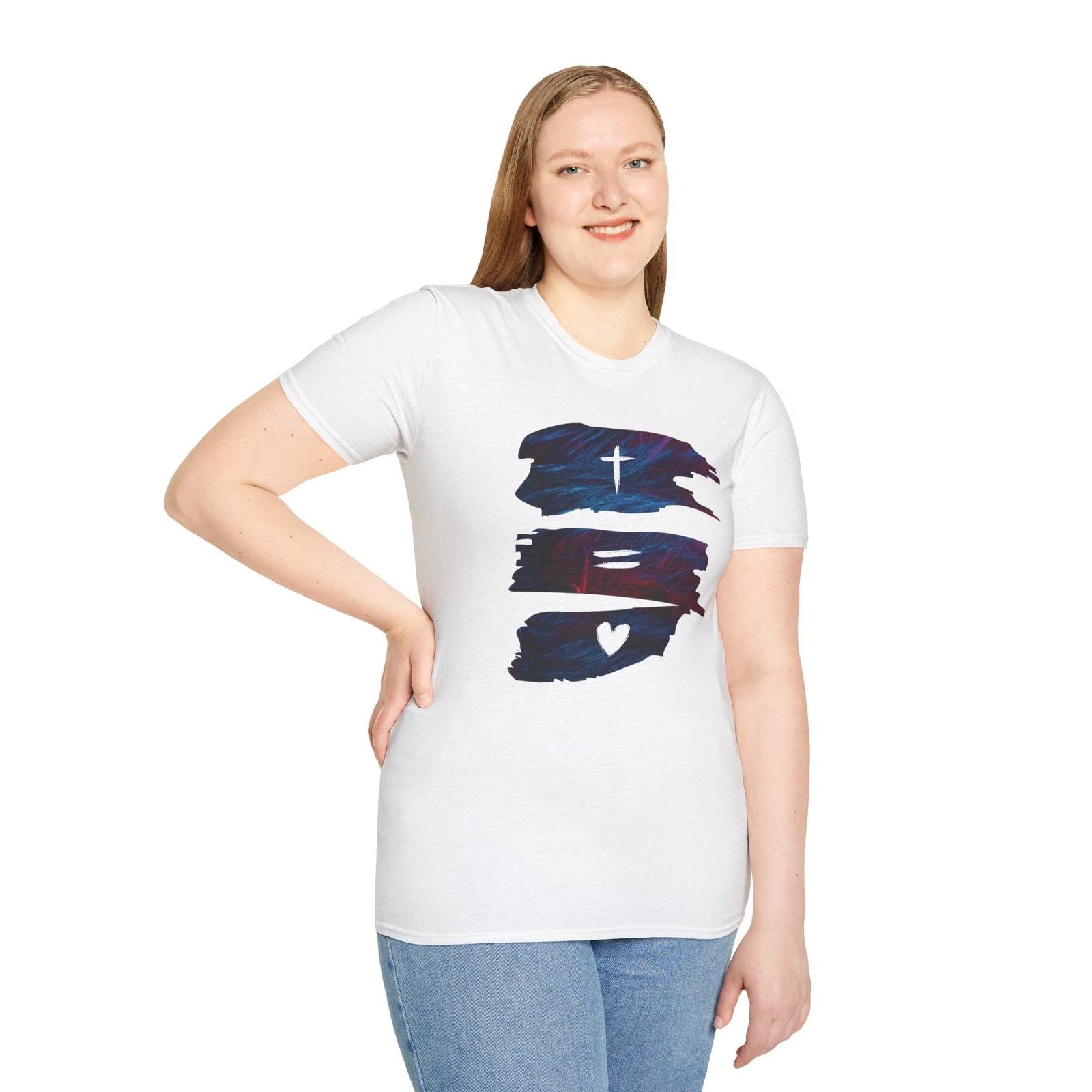 Faith-Inspired Softstyle T-Shirt for All Occasions, Inspirational Tee 2XL
