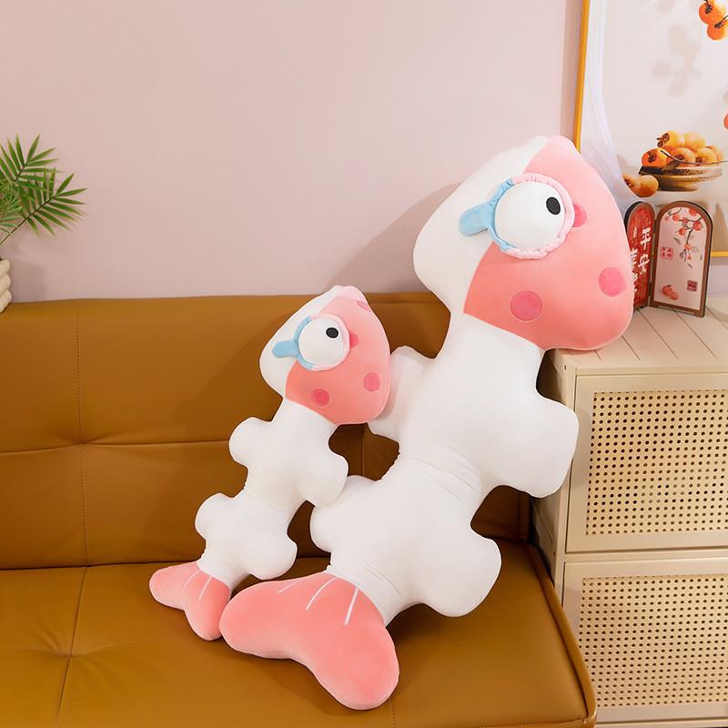 Cute Fish Bone Plush Toy Adorable Cartoon Girls Kids Sofa Decor Gift Birthday