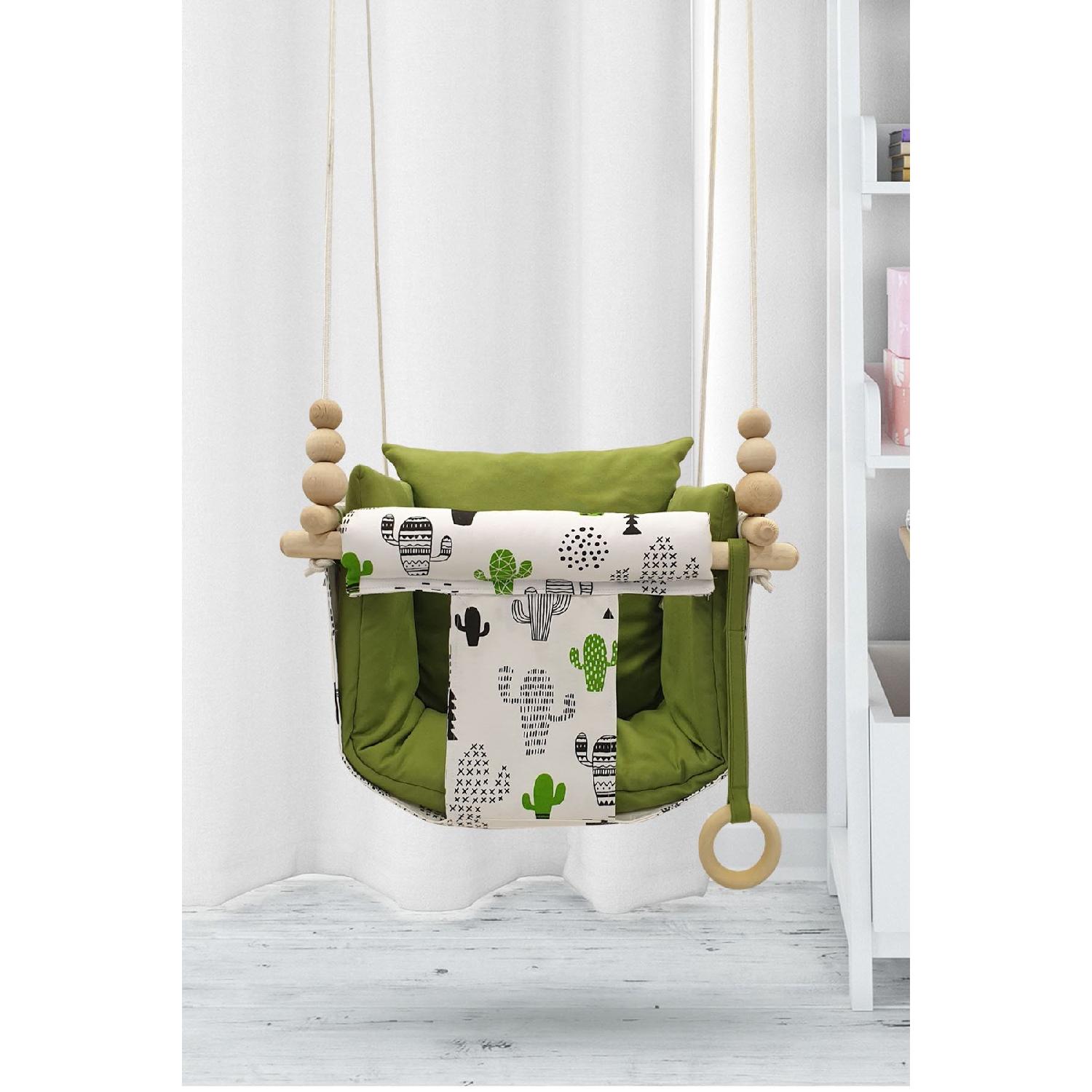 

Green Cactus Dream Swing білий