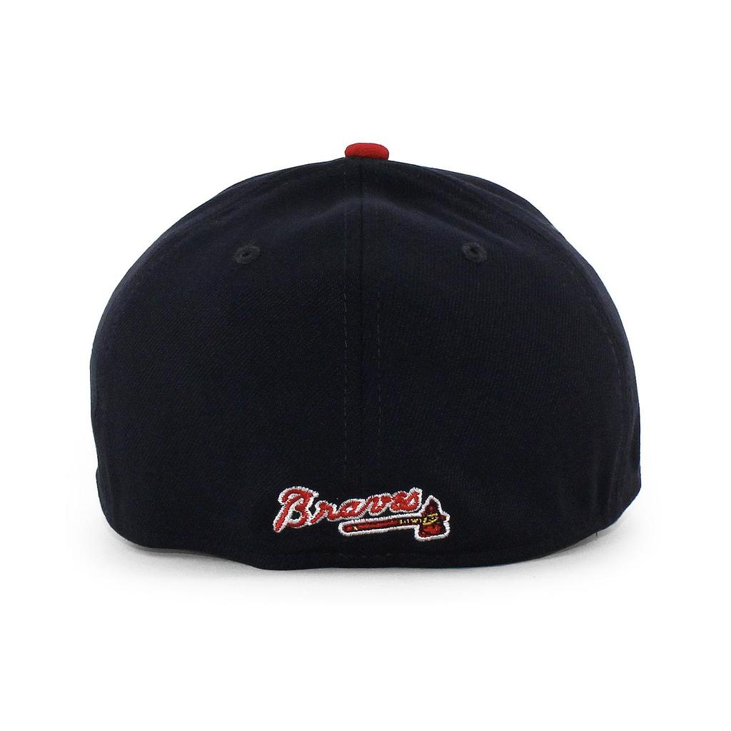 Cap 39THIRTY Atlanta Braves MLB STRETCH FIT CAP Stretch ATLANTA BRAVES Hat 3930 Size [New Era] S/M [Used]