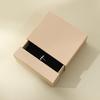 Sturdy Construction Jewelry Organizer Compact Multiple Compartments Thick Paper Ring Box Customizable Gift Box Jewelry Display