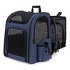Zaino Pet Trolley Pieghevole: Espandibile, Portatile, Grande Capacità per Gatti e Cani