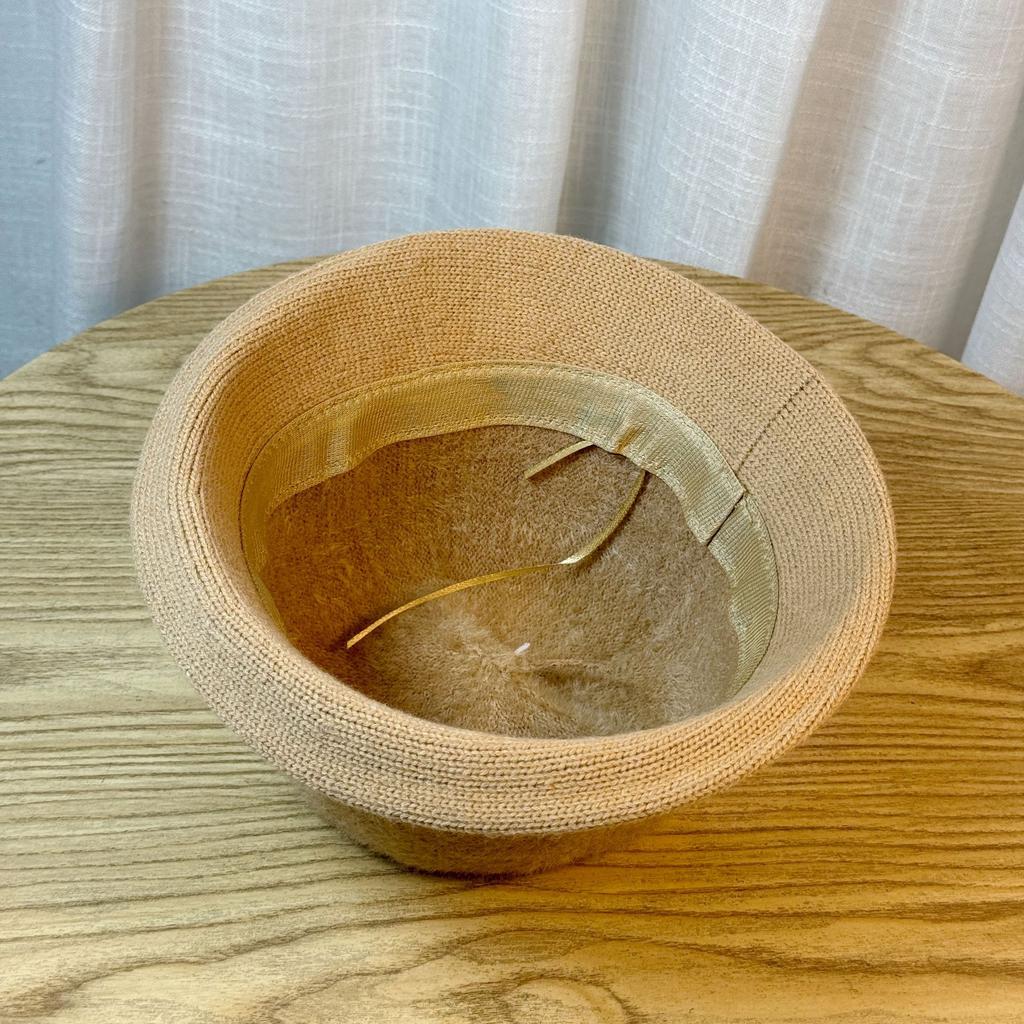 Hat Women's Autumn and Winter New Models In The Elderly Imitation Mink Bucket Hat Warm Hat