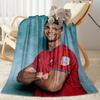 Cristiano Ronaldo Blanket Soft Cozy Great For Bedding Chair Office For All Occasions Warmthful Decor Suitable For Gifting Relatives And Friends