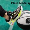 Li Ning Kinder Stabile Rutschfeste Abriebfeste Stützende Low-Top Basketballschuhe Kinder Sneaker Schwarz YKBU075-7