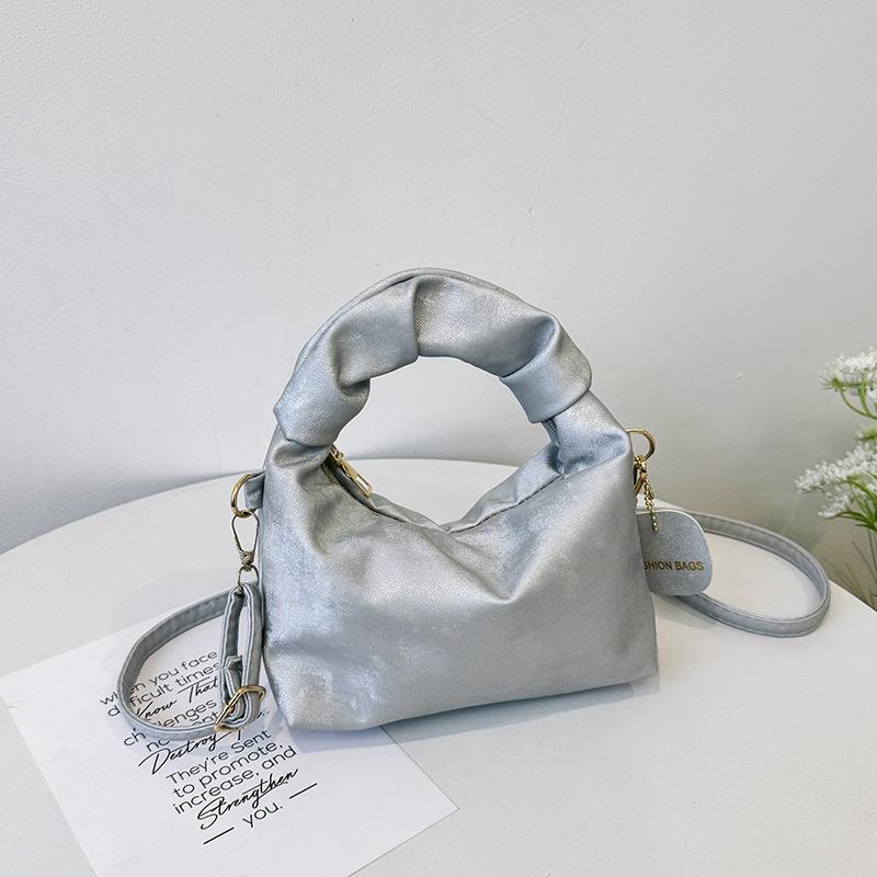 Dumpling bag cream puff women's bag 2025 new niche shoulder messenger bag handbag