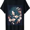 Koi Fish and Cherry Blossom  Prosperous Art T-Shirt
