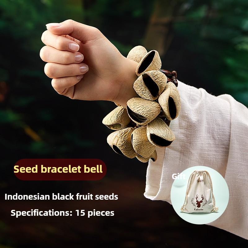 Handgefertigte Dola Muschel Handglocke Rassel Heilende Windglocke Natürliche Klangtherapie Musik Handglocken Musikalische Perkussionsinstrumente