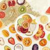50Pcs/Set 3D Fruits PET Clear Stickers Waterproof DIY Fashion Doodle Decals Stickers (4 Styles)