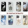 Artistic Style of Angels Case for iPhone17 16 15 14 13 12 11 Pro Max Plus Air 16E X XR XS Max Hard Shockproof Bumper Cover