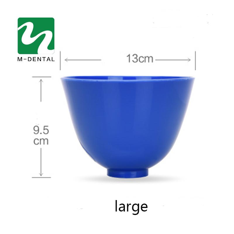 3Pcs Dental Lab Rubber Mixing Bowls For Oral Hygiene Teeth Whitening Tool